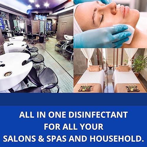 Miniatura 11 de LUCAS-CIDE Desinfectante de salón y spa, desinfectante multiusos para superficies, solución de suministros de limpieza desinfectante EPA, 16 oz