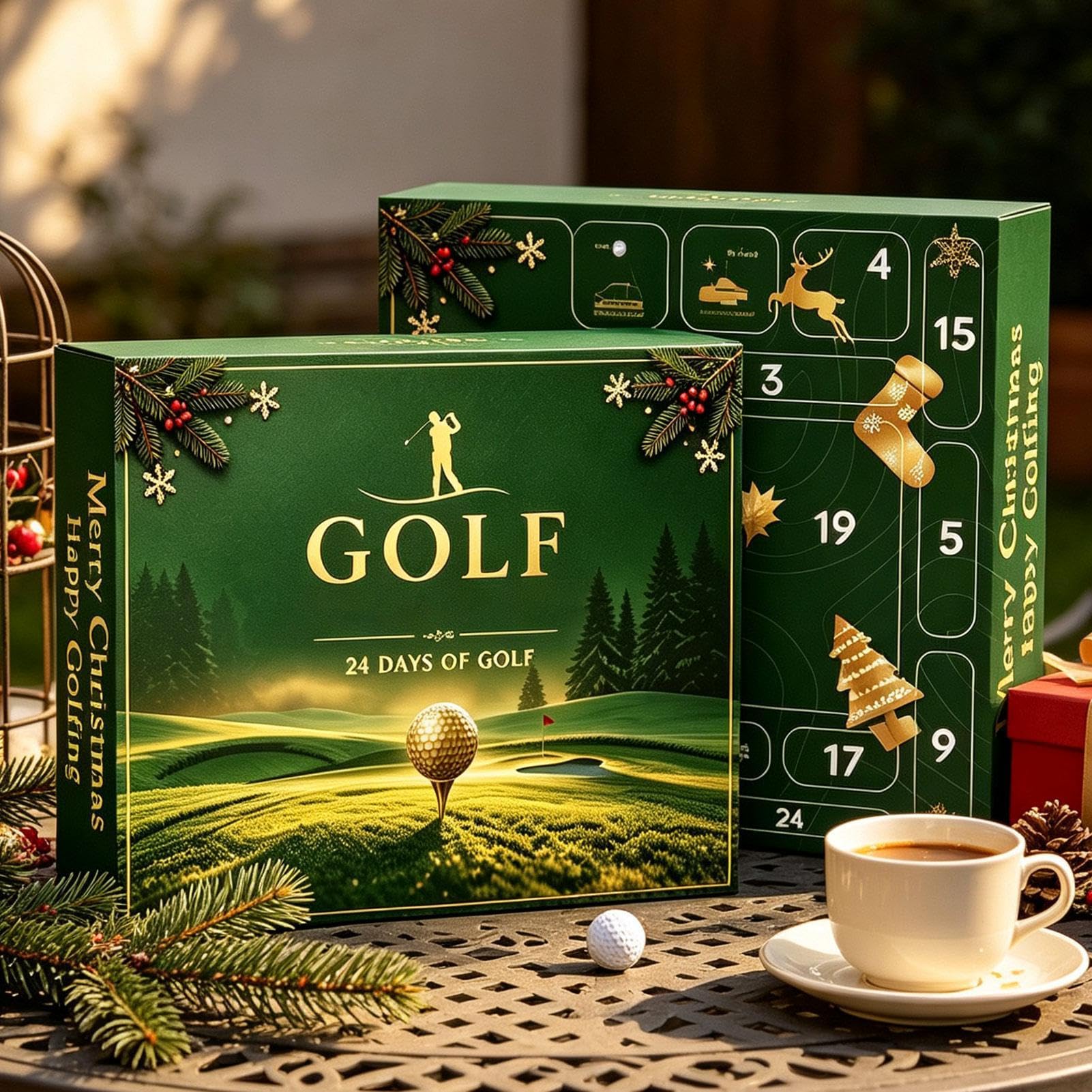 Calendario di Natale Golf Avvento 24 Giorni Golf Accessori