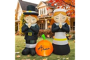 OurWarm Inflatable Thanksgiving Pilgrims