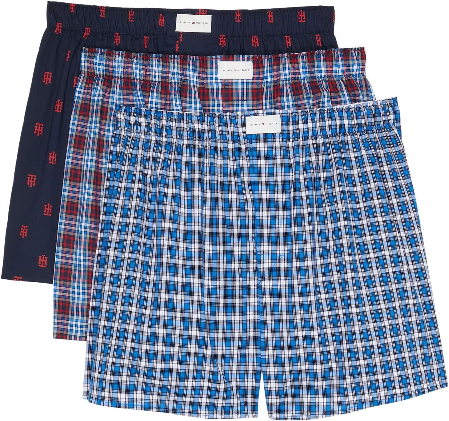 mens Underwear Cotton Classics Multipack Woven Boxer Boxer Shorts (pack of 3)