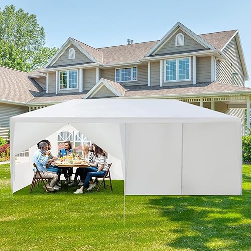 Miniatura 17 de Tienda de campaña para exteriores, patio, campamento, fiesta, boda, carpa para fiestas, refugio de cenador, barbacoa, eventos, cabinas con paredes