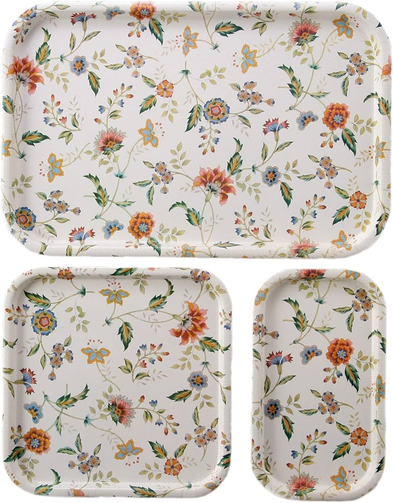 Amazon.co.jp: 正和(Showa) トレー お盆 おぼん セット 3枚 おしゃれ