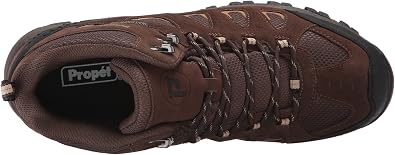 Propet Mens Ridge Walker Round Toe Hiking Casual Boots Ankle - Black