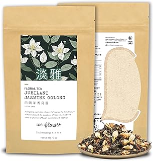 Meriflower by Leafmessage Floral Tea - Jubilant Jasmine Oolong 淡雅 (85g/3oz)