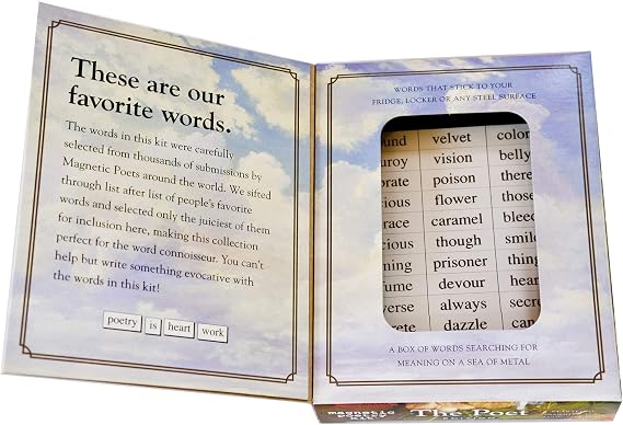 The Poet Edition: Magnetic Poetry Kit
