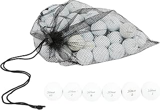 Clean Recycled Golf Ball Mix with Mesh Bag