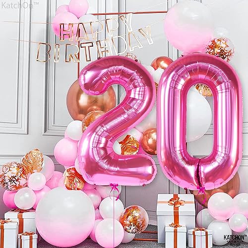 Miniatura 650 de KatchOn, Globo dorado gigante del número 8 de 40 pulgadas, globo dorado del número 8 para decoraciones de cumpleaños de 8 años para niñas