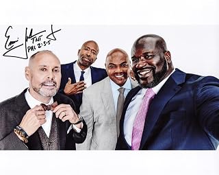 Ernie Johnson Jr autographed signed TNT Inside the NBA Host