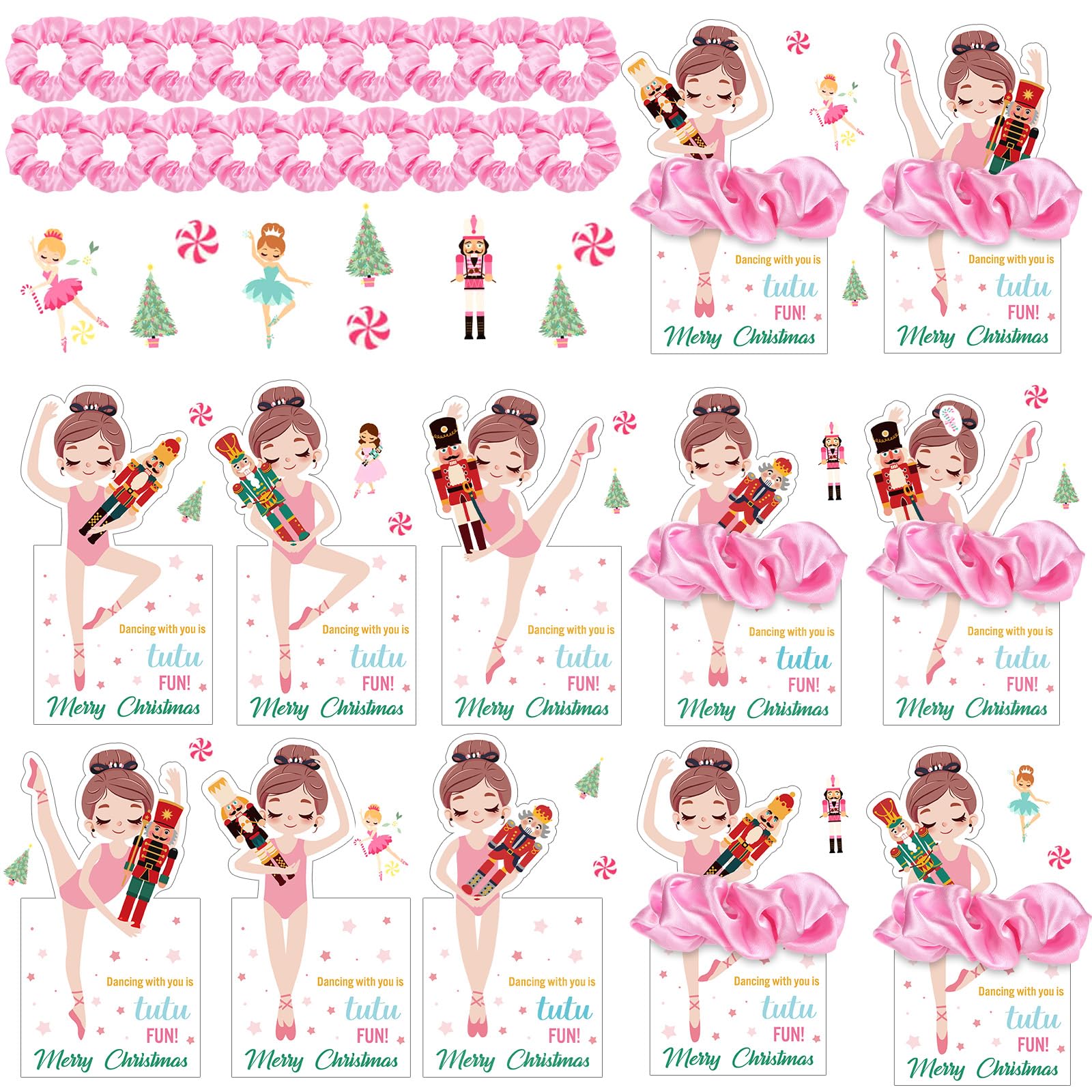 Amazon.com: Maysing 36 Sets Nutcracker Ballet Scrunchie with