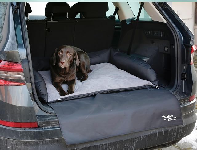 Foto 6 de 8 de Kerbl - Cama de Coche para Perro, 80 x 60 cm, Color Negro