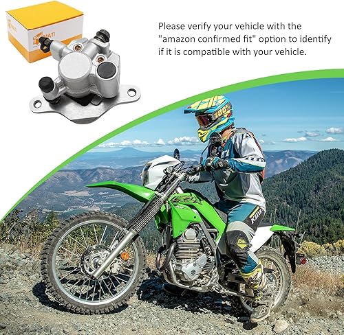 Miniatura 6 de M MATI Pinza de freno trasera para Kawasaki KX65 KX80 KX85 KX100 KX112 KLX140 KLX150 KLX230 1988-2023 43080-0075 43080-0078 43080-5133 4 430 80-0123