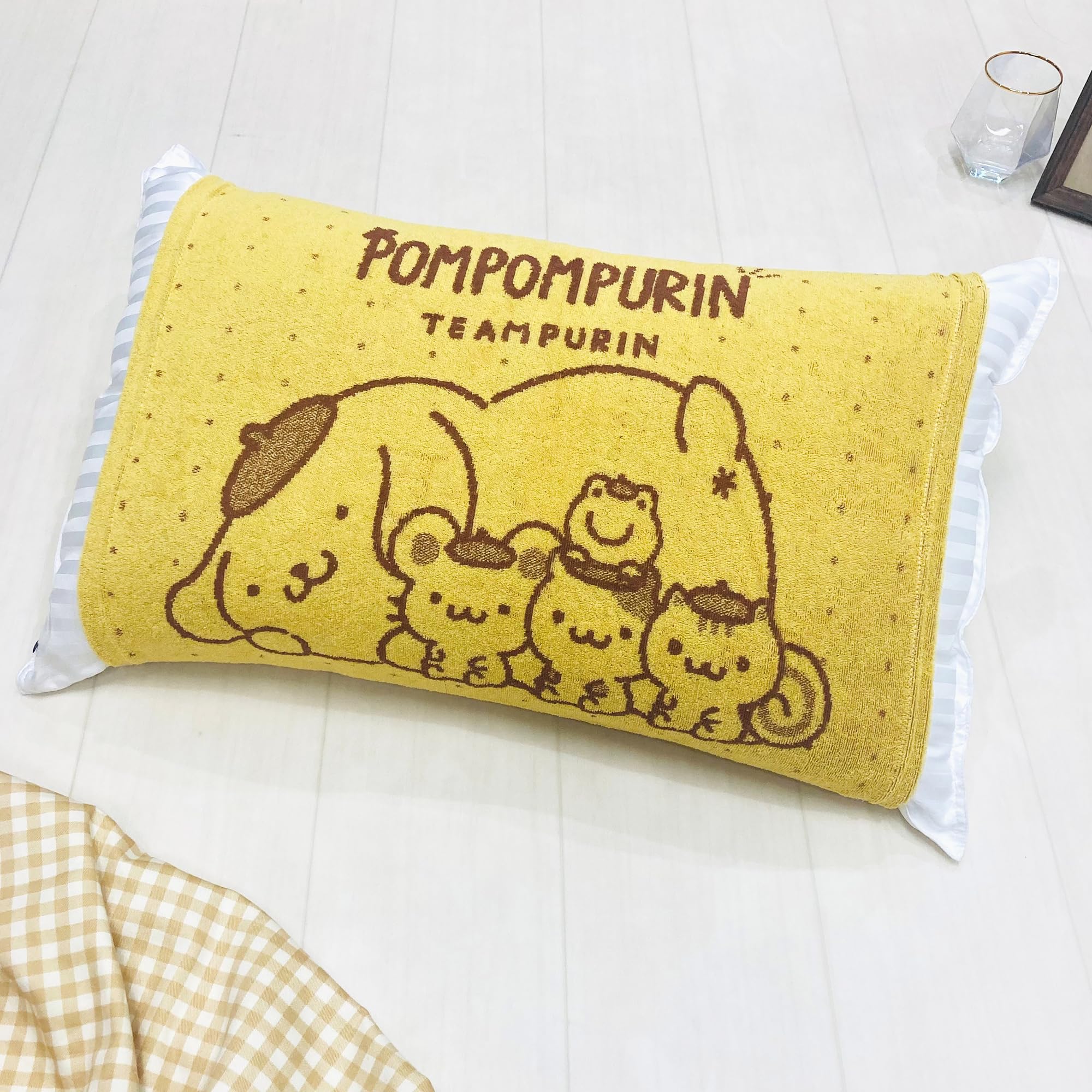 Amazon｜MORIPiLO 子供 枕 カバー サンリオ ポムポムプリン タオル地