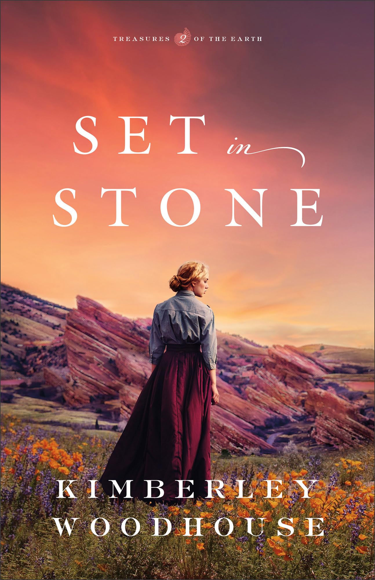 Set in Stone (Treasures of the Earth Book #2): (Christian Historical Romance Book with Adventure and Women in Science)