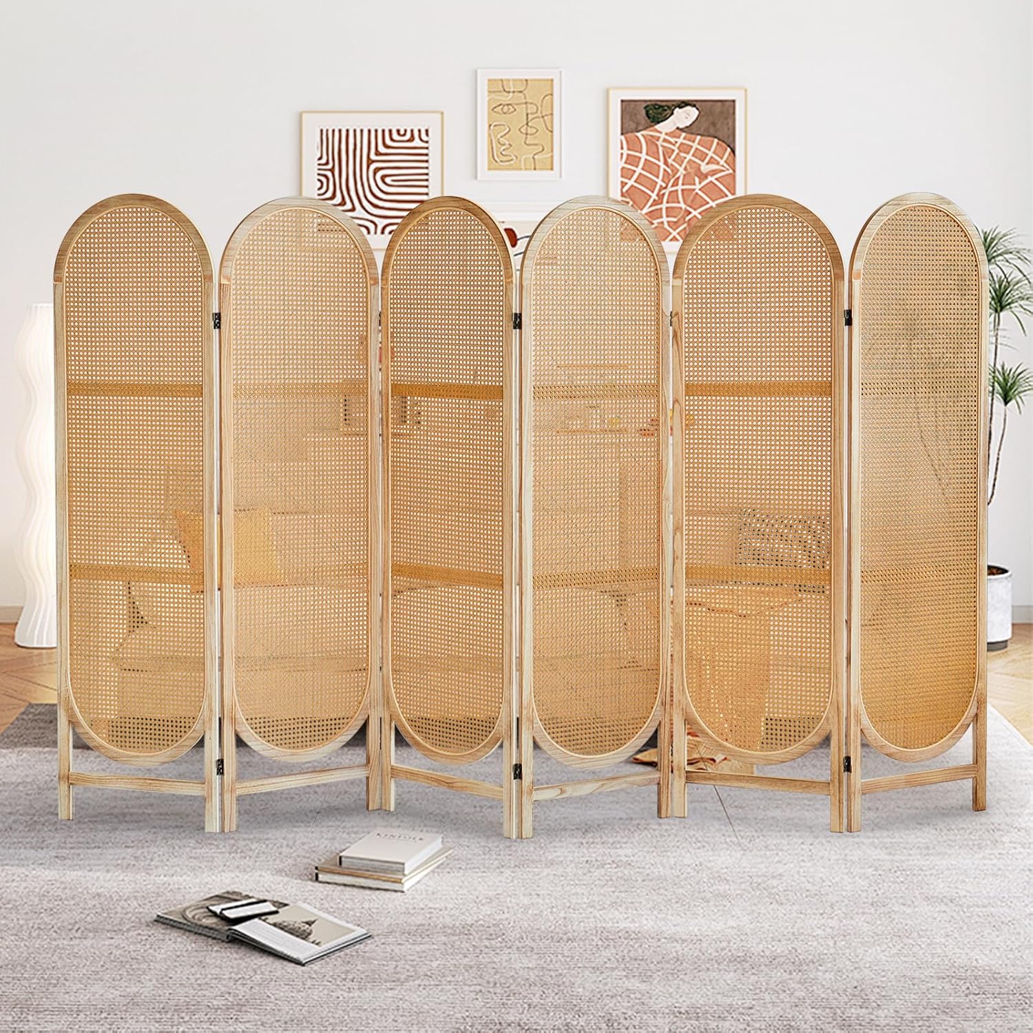 Leesinwing 6 Panels Room Dividers 