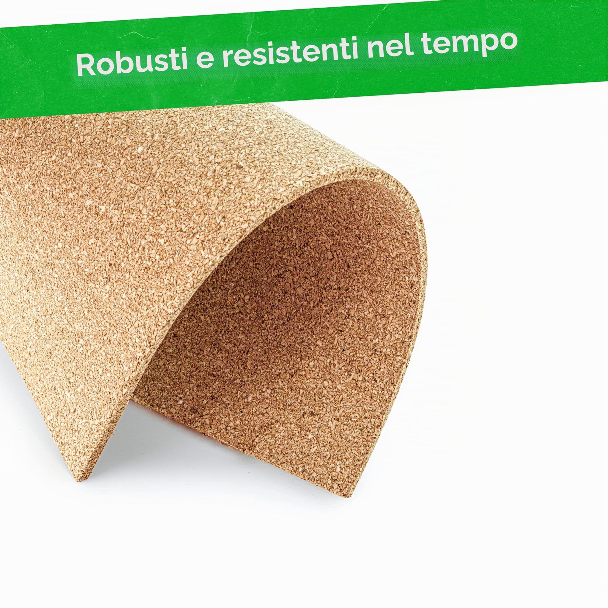 Piastrelle in sughero naturale, 300 x 300 x 4 mm, confezione da 20
