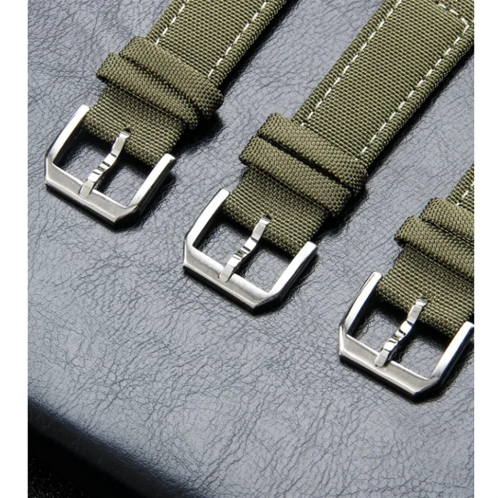 Bracelets de Montre en Nylon Haute densité 20mm, pour Pilote Portugais Portofino, Bandes en Toile, Bracelets de Montre