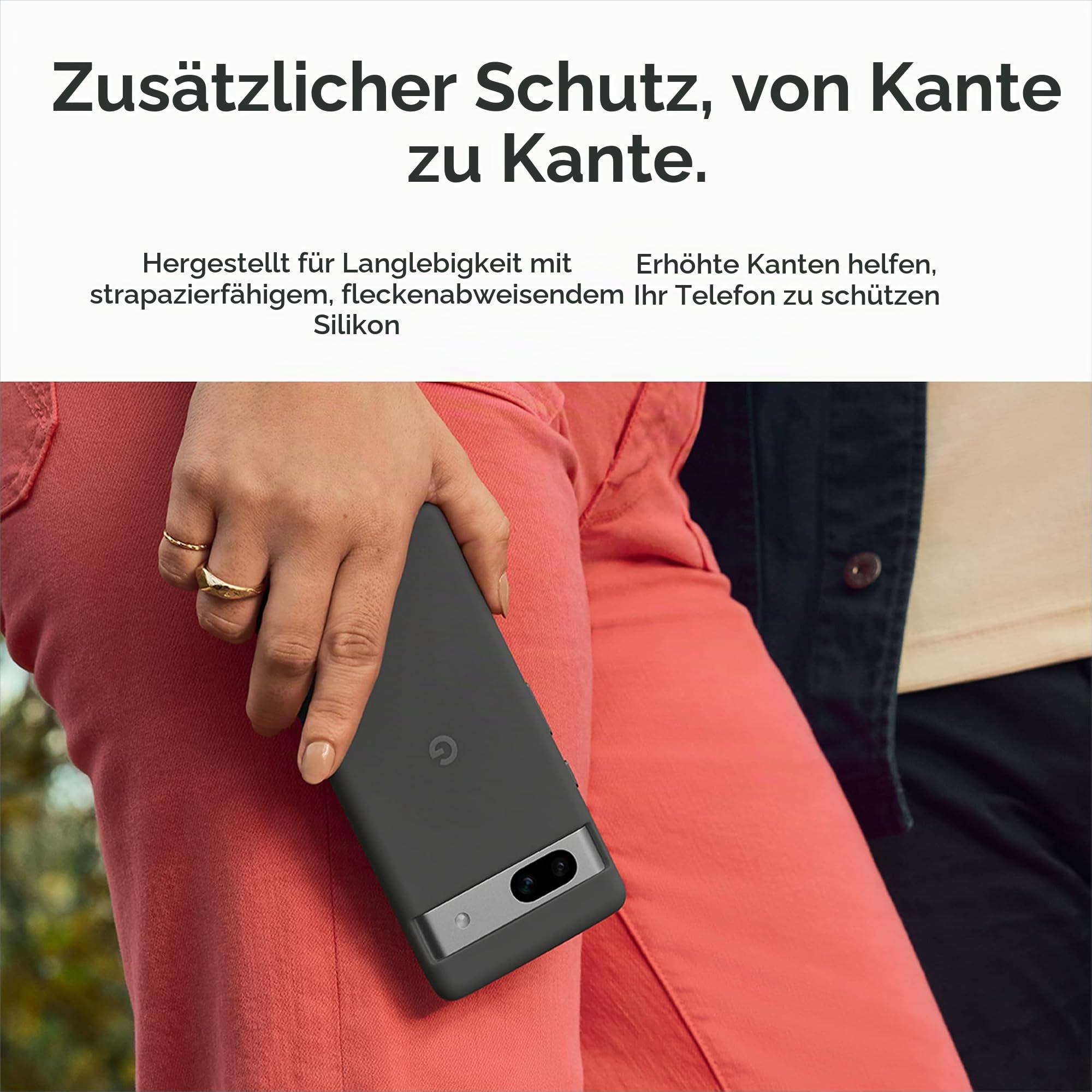 Google Pixel 7a Case – Langlebige Silikon-Schutzhülle für Android-Smartphone – Sea