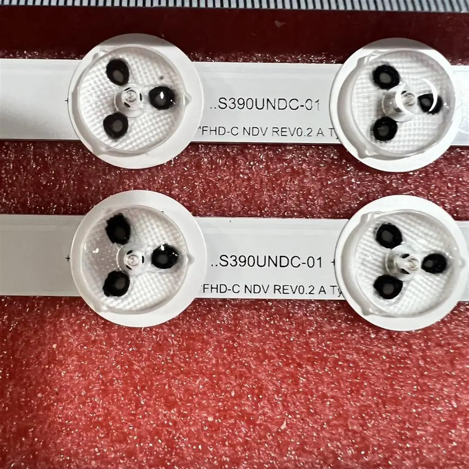 Striscia di retroilluminazione a LED Compatibile for TV 40L3433DG 40L3451dn 40L3433DG TFL39DLED200 39PF3025D VES390UNDC-01 VES400UNDS-01 VES400UNDS-02(10 Kit for 10 TV)
