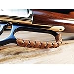 D4 Guns Handcrafted Leather Lever Wrap for Lever Action Rifles and Shotguns (Light Brown/Dark Brown)