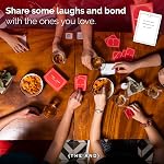 {THE AND} Amusing Edition - 199 Fun Question Cards for Friends, Family, Couples - Random & Funny Ice Breaker Conversation Starter Cards - Get Everyone Talking at Game Night or a Party By The Skin Deep