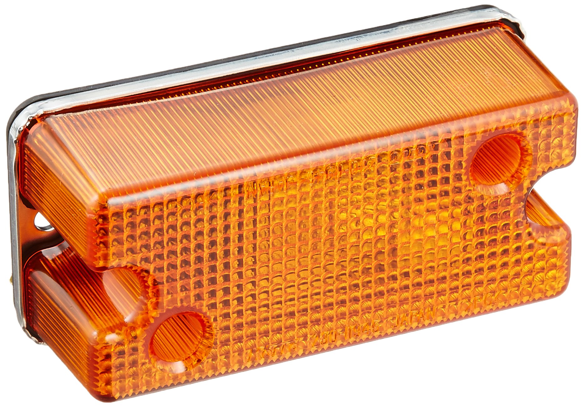 Amazon | KOITO(小糸製作所)マーカーランプ 24V 角型 アンバー 23000