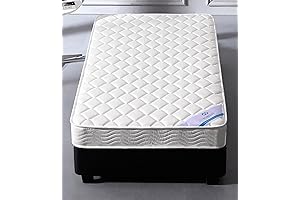Home Life 6-Inch Twin Size Spring Mattress, Perfect for Adults Seeking Comfort and Support