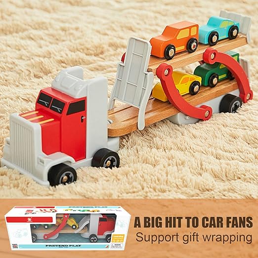 後払い手数料無料 木製おもちゃ 建設車両 Bright トラック 車玩具 Top プレゼント 男の子と女の子 ４ミニカーセット トイ 並行輸入品 木の玩具 ２歳３歳子供ギフト お誕 乗用玩具一般 Www Makehomeeasier Pl
