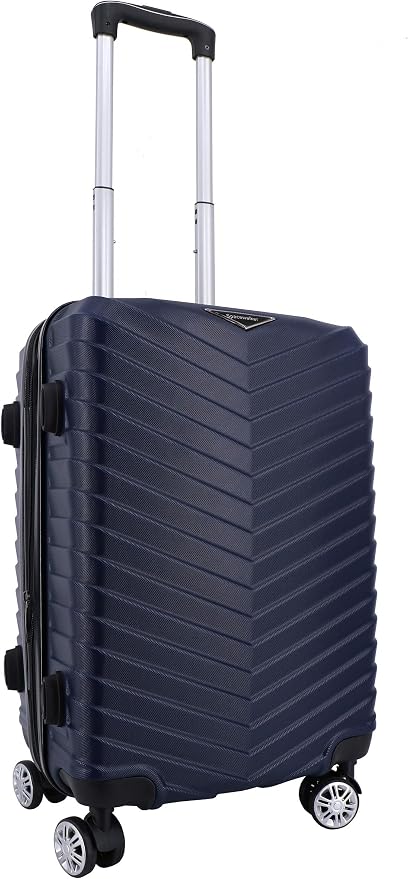 Spacewalker Arrow Spinner Cabina 4 Ruote Estensibili 55/25 Bagaglio Cabina  55 cm, 35 litri (Blu) : Amazon.it: Valigeria