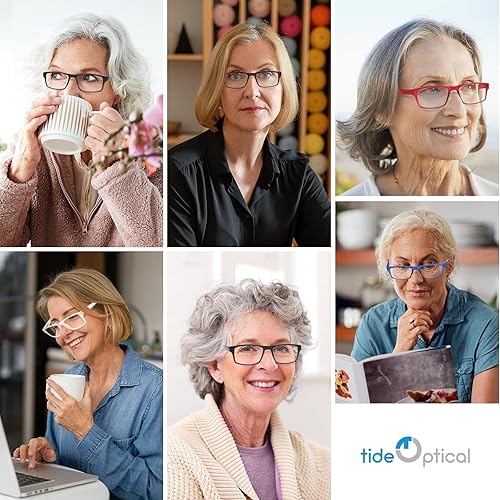 Miniatura 3 de 2 Pack Reading Glasses for Men Women Blue Light Blocking Glasses Lightweight Anti-Glare Computer Game Reader