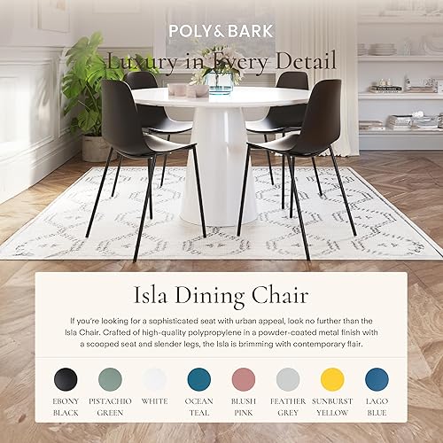 Miniatura 25 de POLY & BARK Isla - Juego de 3 taburetes de bar para cocina, taburetes de bar de altura de mostrador, taburetes de bar para interiores y exteriores,