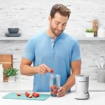 NutriBullet PRO 900 Série Extracteur de Nutriments, Mixeur & Mélangeur (Ensemble de 9 Pièces), Tout Blanc Mat
