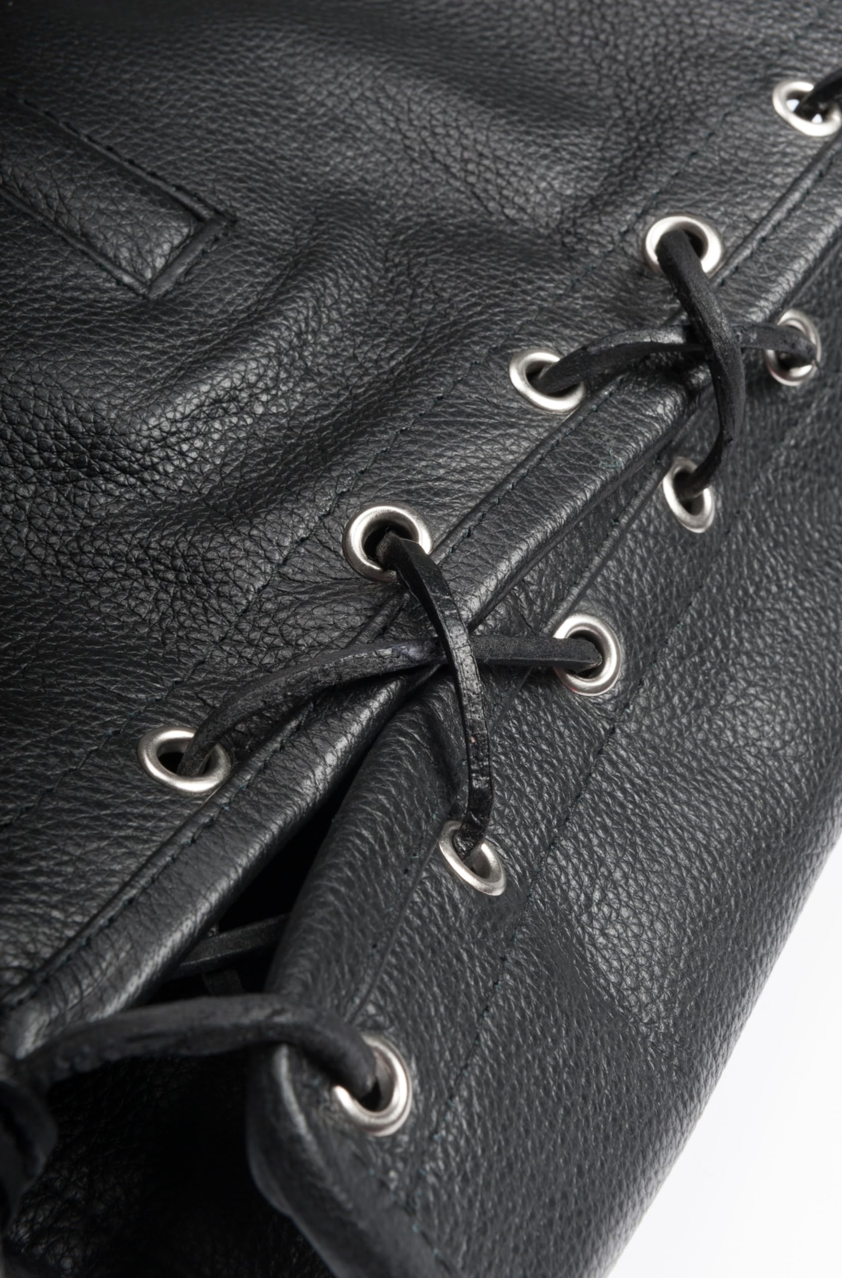 Biker Lederweste mit Schnallen Lederkutte Bikerweste Echtleder H15 Merch !
