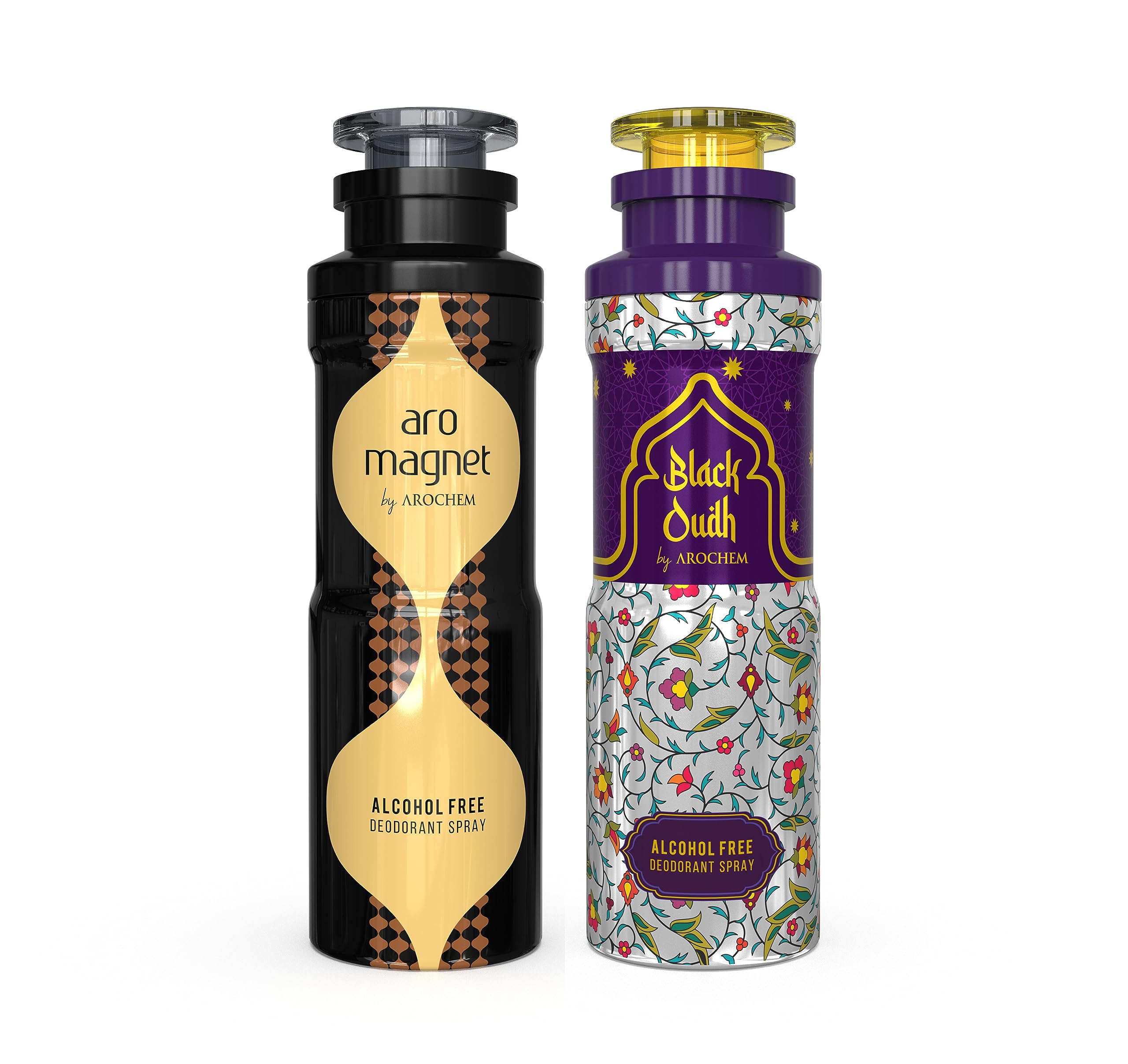 Arochem Deodorant Combo Pack of ARO MAGNET and BLACK OUDH Deo Spray (200ml Each) for Men and Women | Alcohol Free Unisex Deodorants-image-14