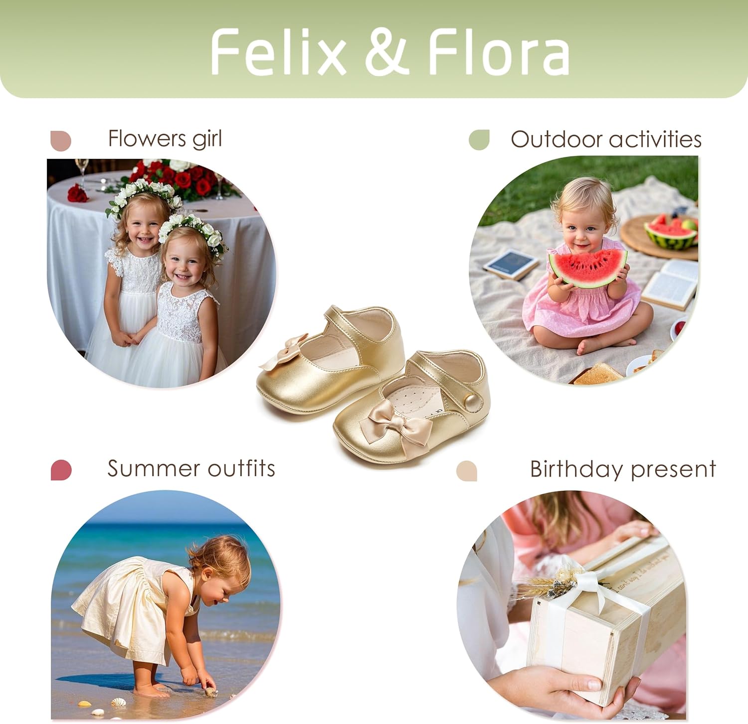 Soft Sole Baby Dress Shoes - Infant Baby Walking Shoes Moccasinss Rubber Sole Crib Shoes - Image 6