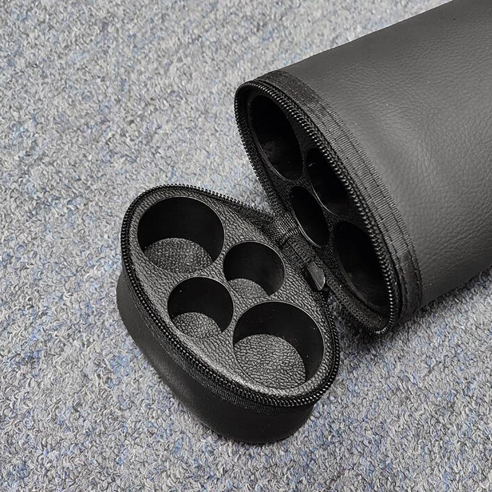 Borsa da Biliardo Premium con Robusta Custodia per Un Trasporto | ampio spazio per stecche e accessori. Borsa da biliardo con 2 stecche, organizzazione professionale per club.