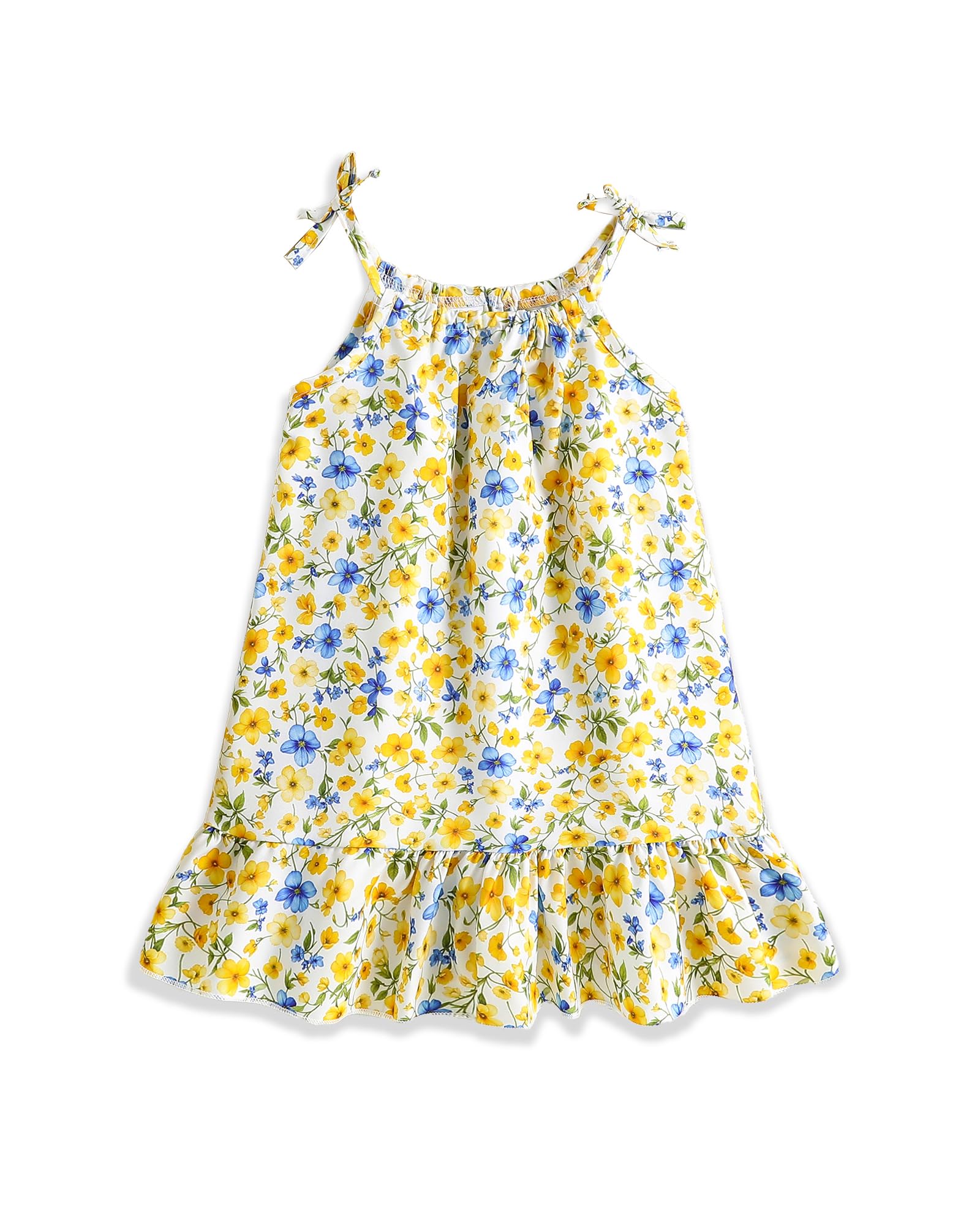 Weebaby Toddler Girl Clothes Baby Summer Outfits Sleeveless Halter Top Ruffle Short Set Cute Kids Clothes Girls