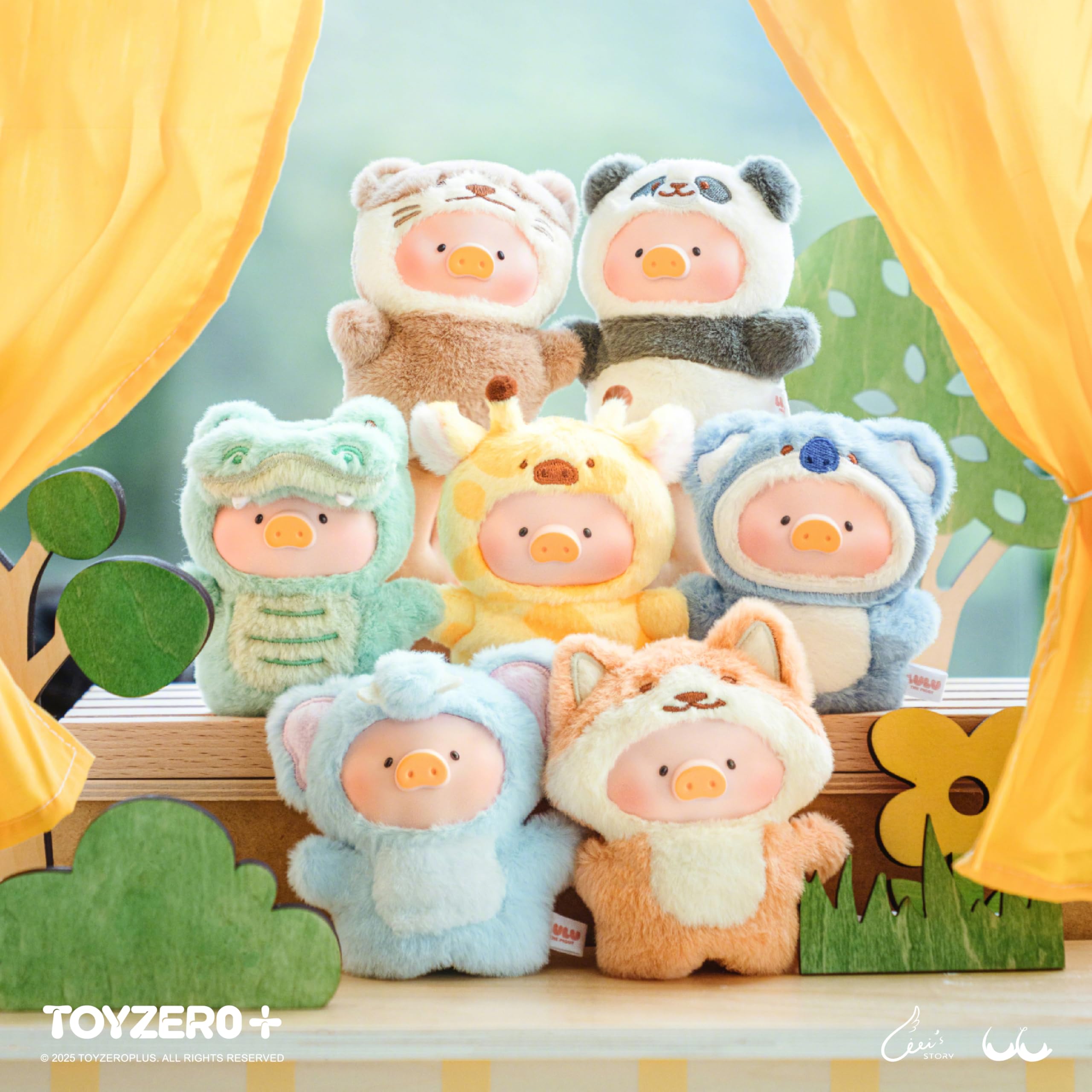 LULU Animal Party レアカラー ワニ フロッキー フィギュア LuLu the