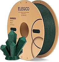 Vista 25 de ELEGOO Filamento PLA Seda Cobre 1.75mm 1KG, Filamento para Impresora 3D con Precisión Dimensional +/- 0.02mm, Carrete de 1kg (2.2lbs) Compatible