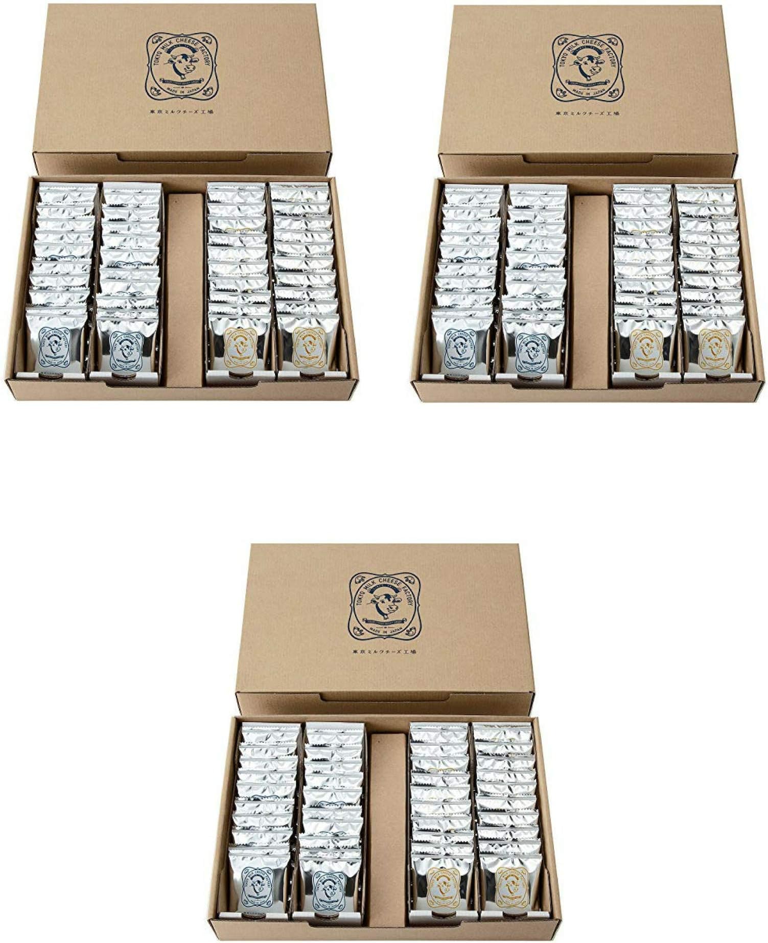 factory Salt & Camembert Tokyo Souvenir Gift in Japan Omiyage a box in 40 pieces (3 Pack)