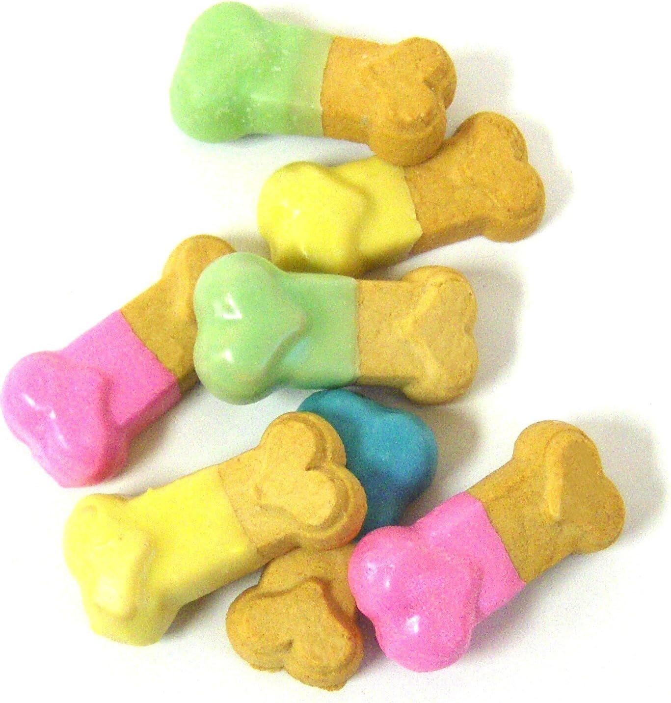 Claudia's Canine Bakery Luv Bones - Vanilla Gourmet Dog Treats - Pastels