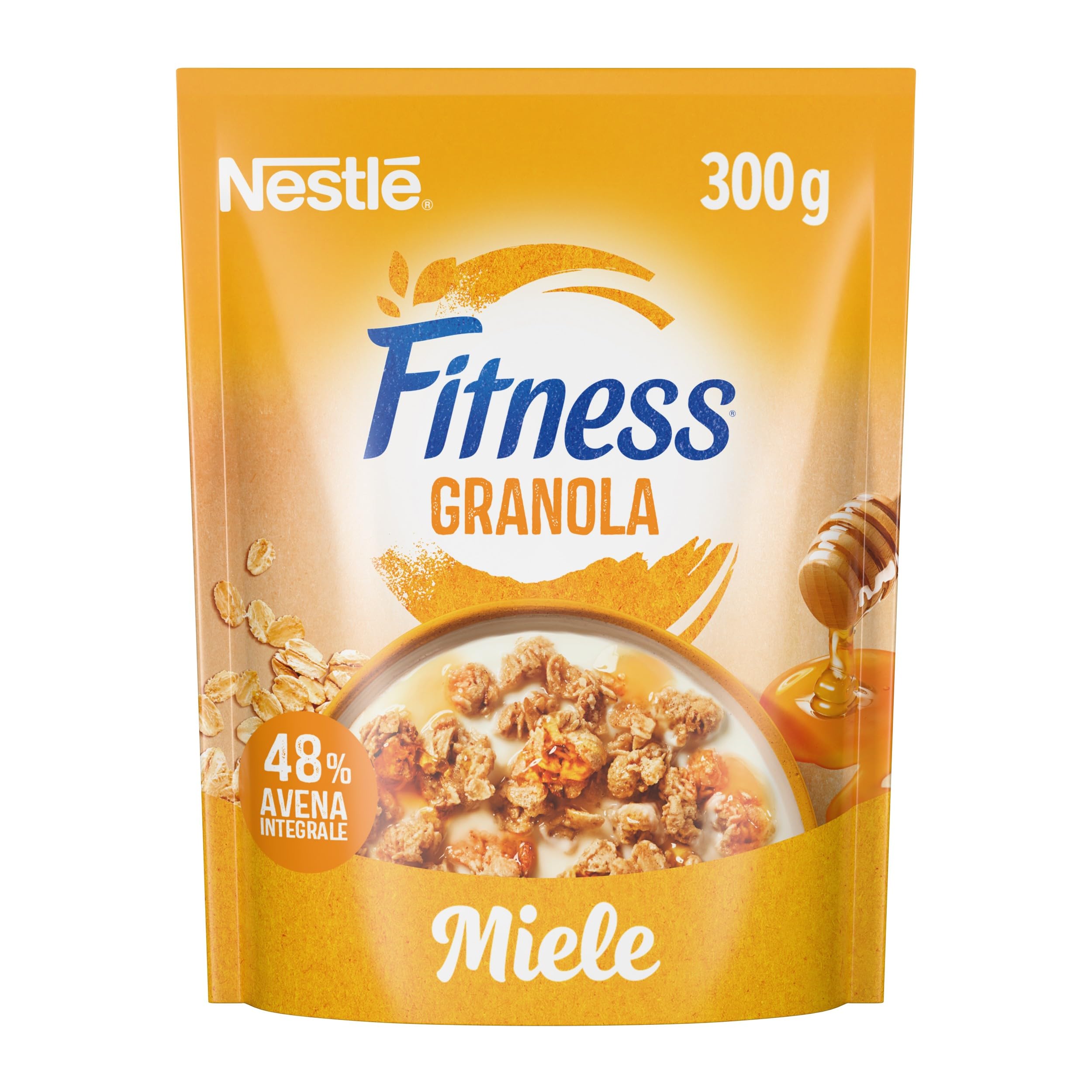 FITNESS Granola Miele con Avena e Cereali Integrali 300g