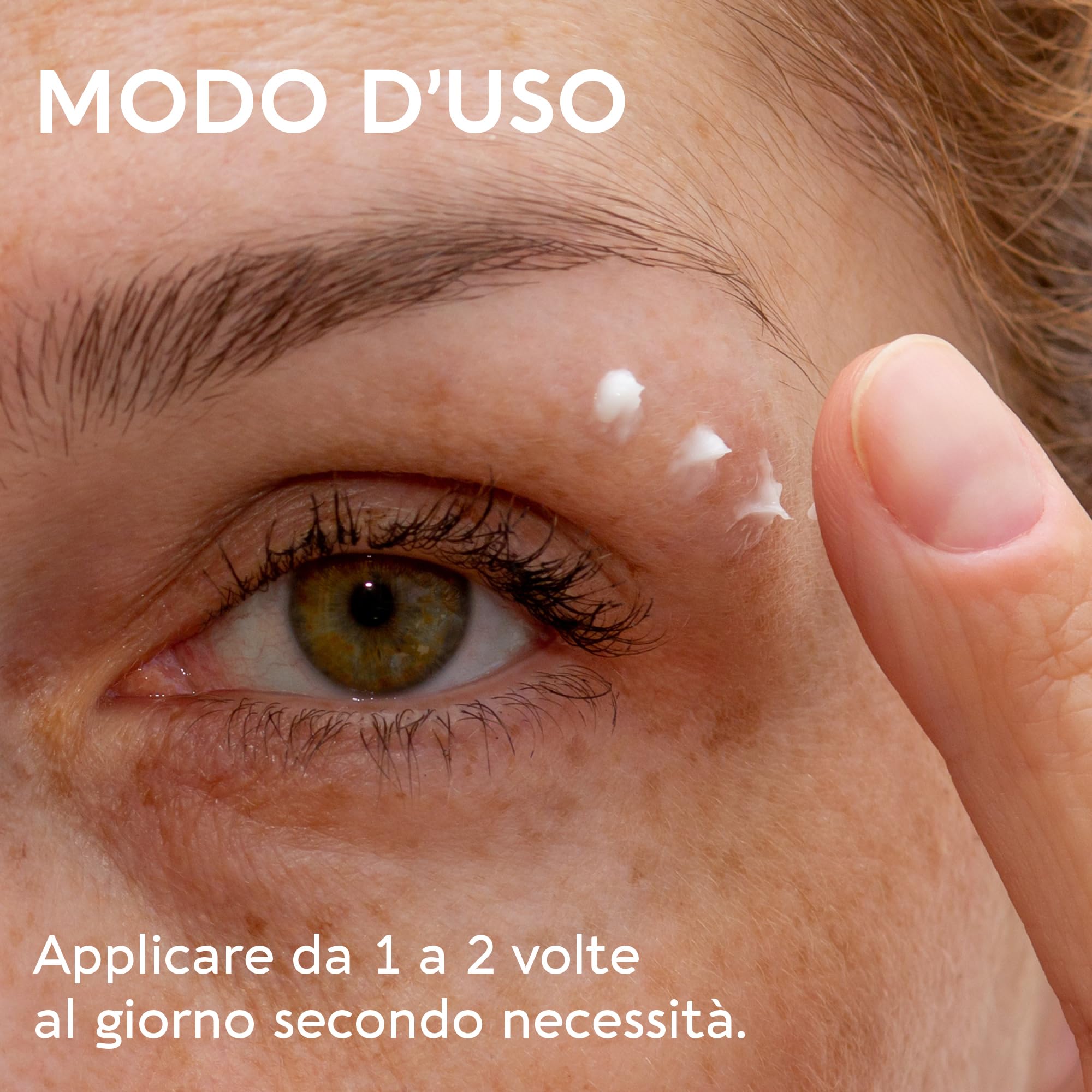 Dermovitamina Calmilene Extreme Crema Palpebrale - Contorno Occhi Pelle Secca e Reattiva - Crema Contorno Occhi Idratante - Con Vitamina E, Probiotici e Acido Ialuronico - Rapido Assorbimento - 15ml