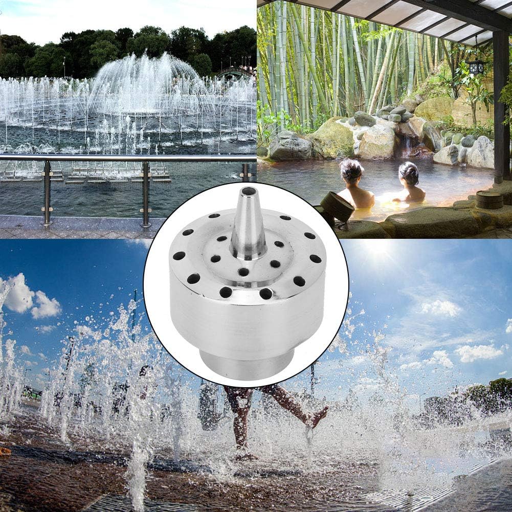 Sprkler1.5 Inch DN40 Female Thread Flower Column F Pond Fountain Spray 14×11×8 1.5 Inch DN40 Female Thread Flower Column Fountain Nozzle Sprinkler Spray For Swimming