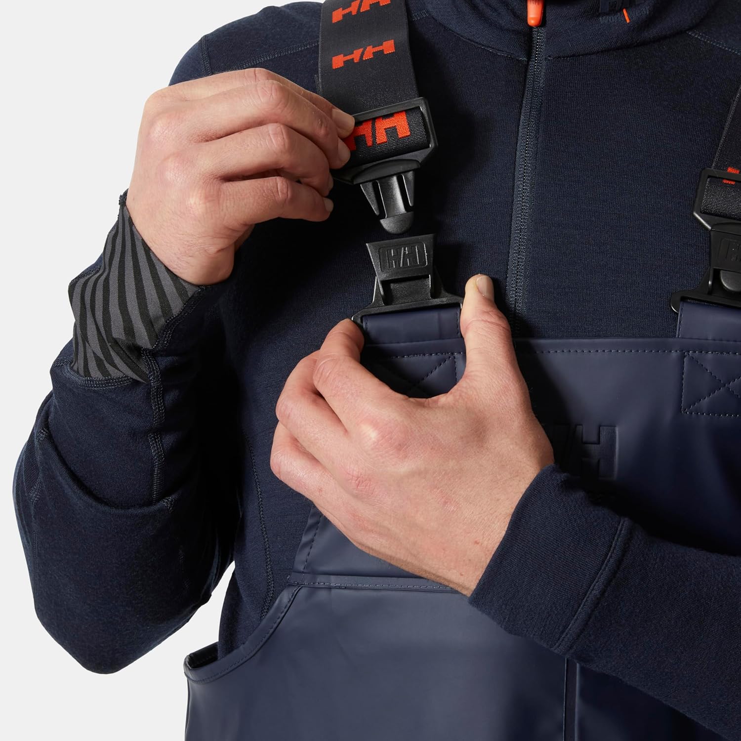 Helly Hansen Gale Rain Bib Pants - Waterproof Overalls for Men - Adjustable Fishing Coveralls - Work Rain Gear - Image 4