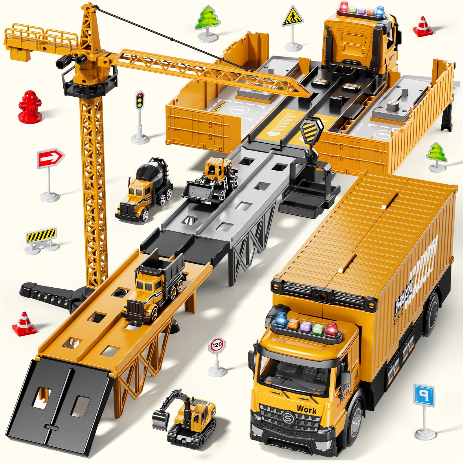 BLmukce Engineering Vehicle Car