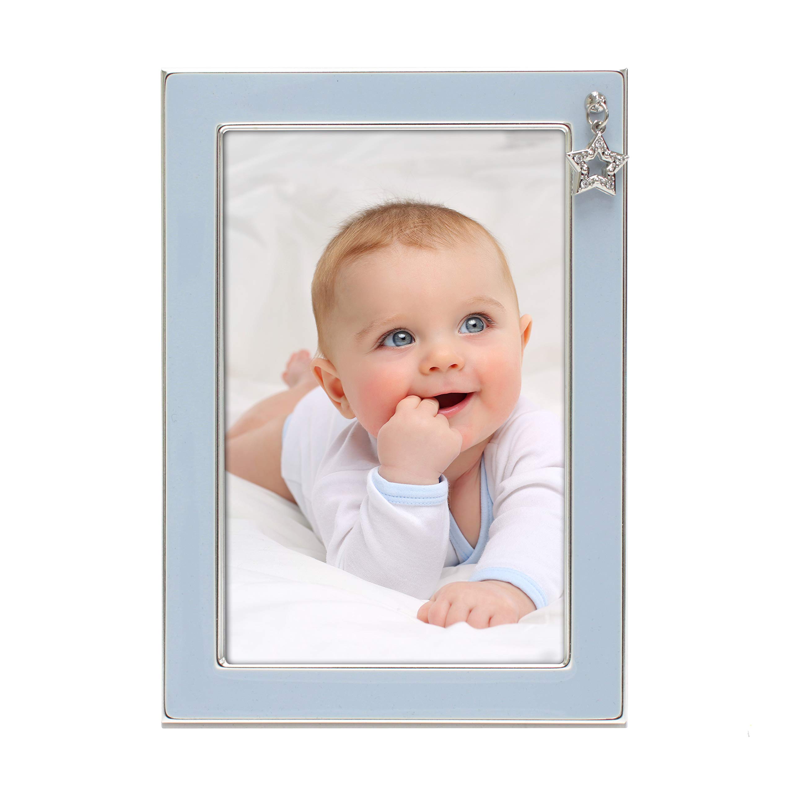 ❤️aomi❤️ Amazon.com - MIMOSA MOMENTS Silver Plated Metal Baby Picture