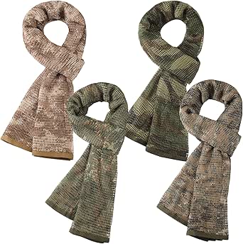 WarmHeartting Sniper Veil Scarf Tactical Mesh Net Military Multifunctional Head Face Wrap For Hunting Shooting Wild Photography 1 5x2m Camouflage