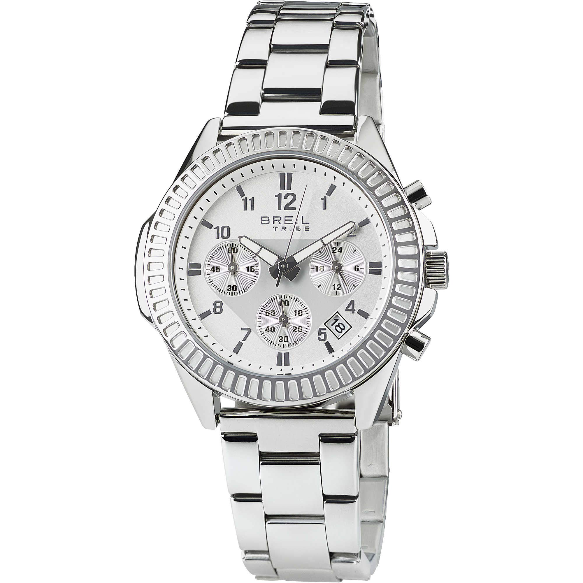 Montre chronographe Breil homme Twilight EW0199 tendance en acier noir - 3