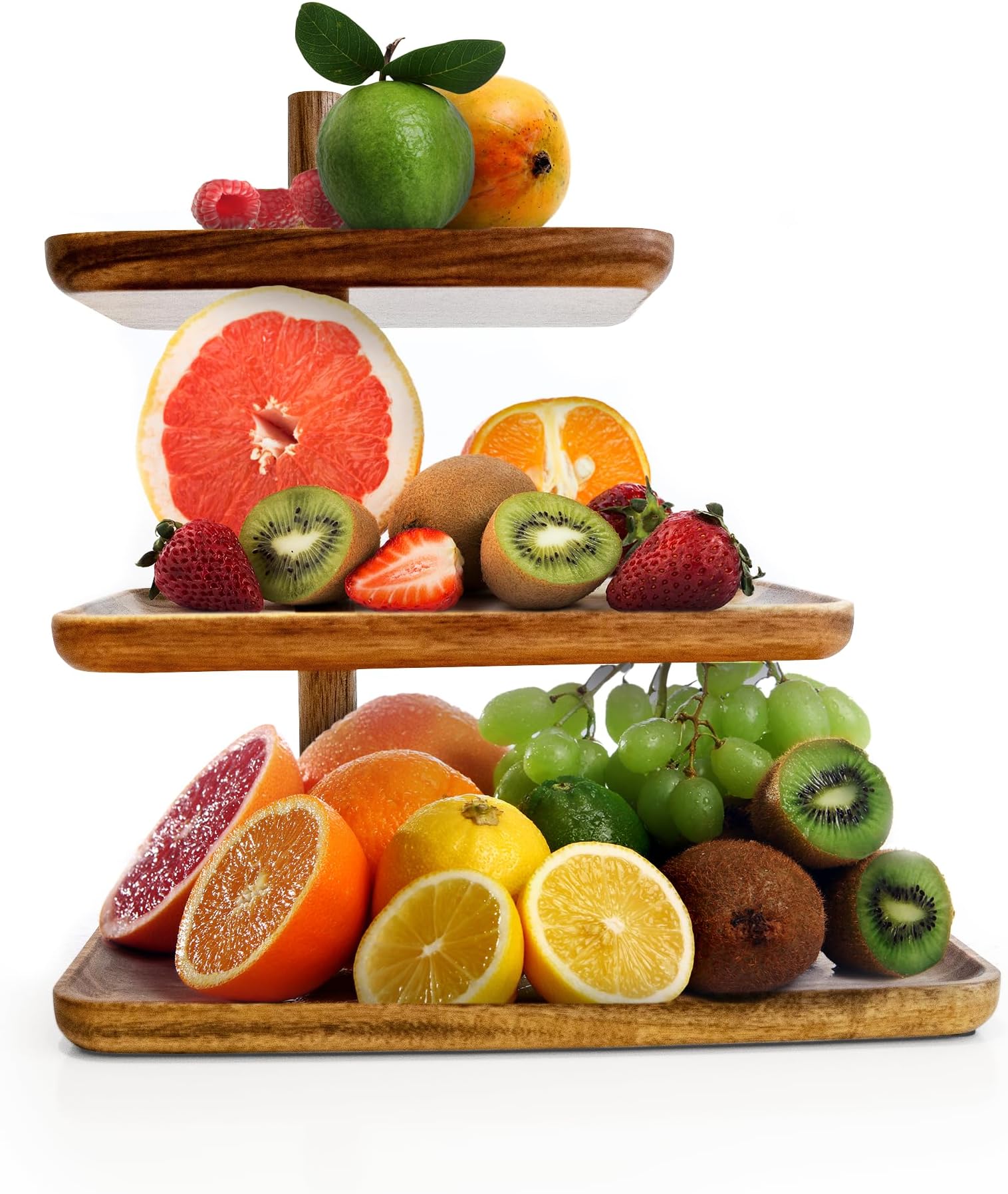Elegantes Obst Etagere Depot Fotos