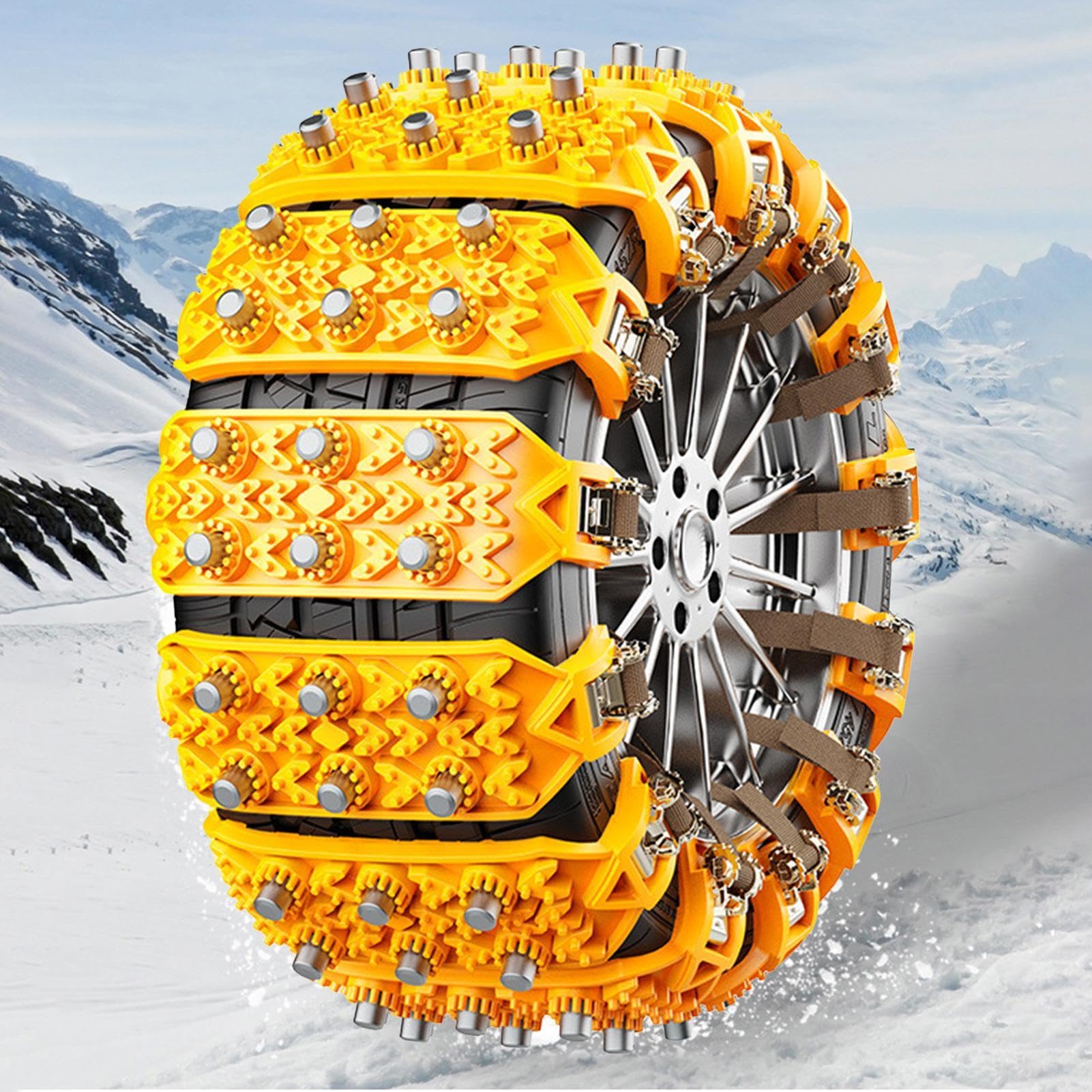 Catene da neve per pneumatici, antiscivolo, resistente, catena di | sicurezza per fango di trazione, catene da neve per auto, camion, SUV